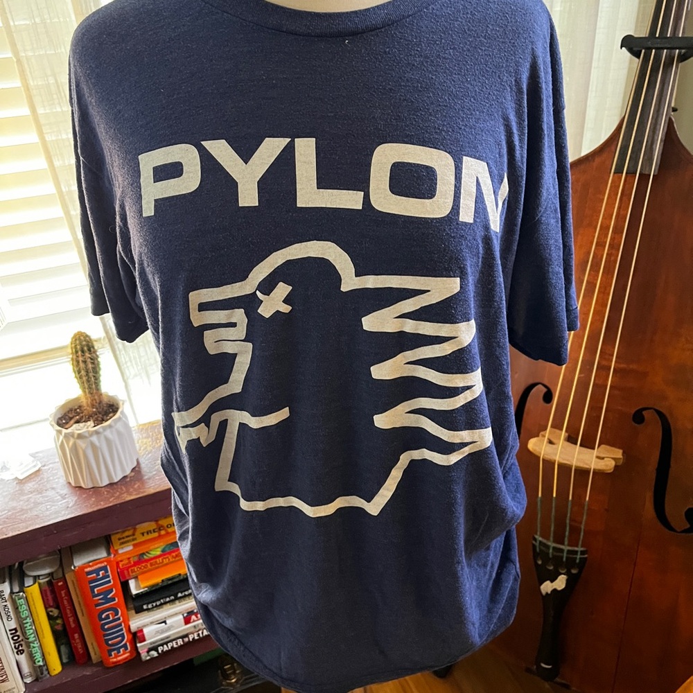 Blue Pylon Graphic T-Shirt